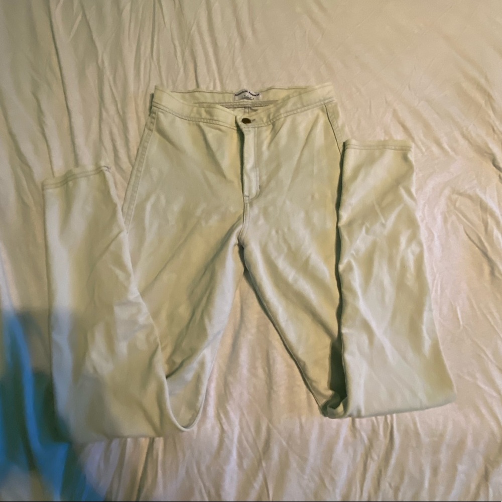 American apparel high waisted jeans